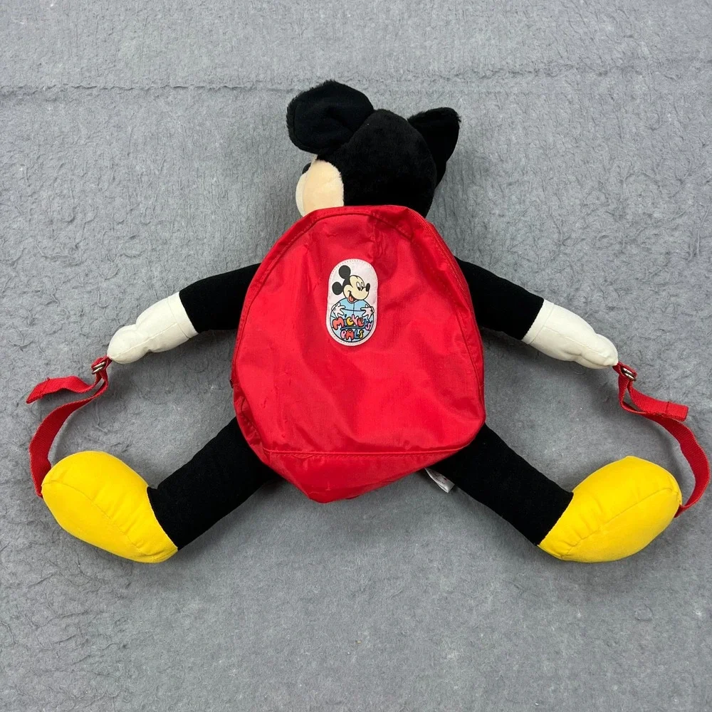 VTG Mickey's Pals by Dover Mickey Mouse Backpack Sling Bag Handbag 80s‎ Plush